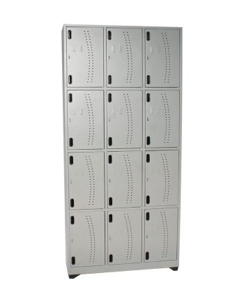 Locker metálicos de 12 puestos