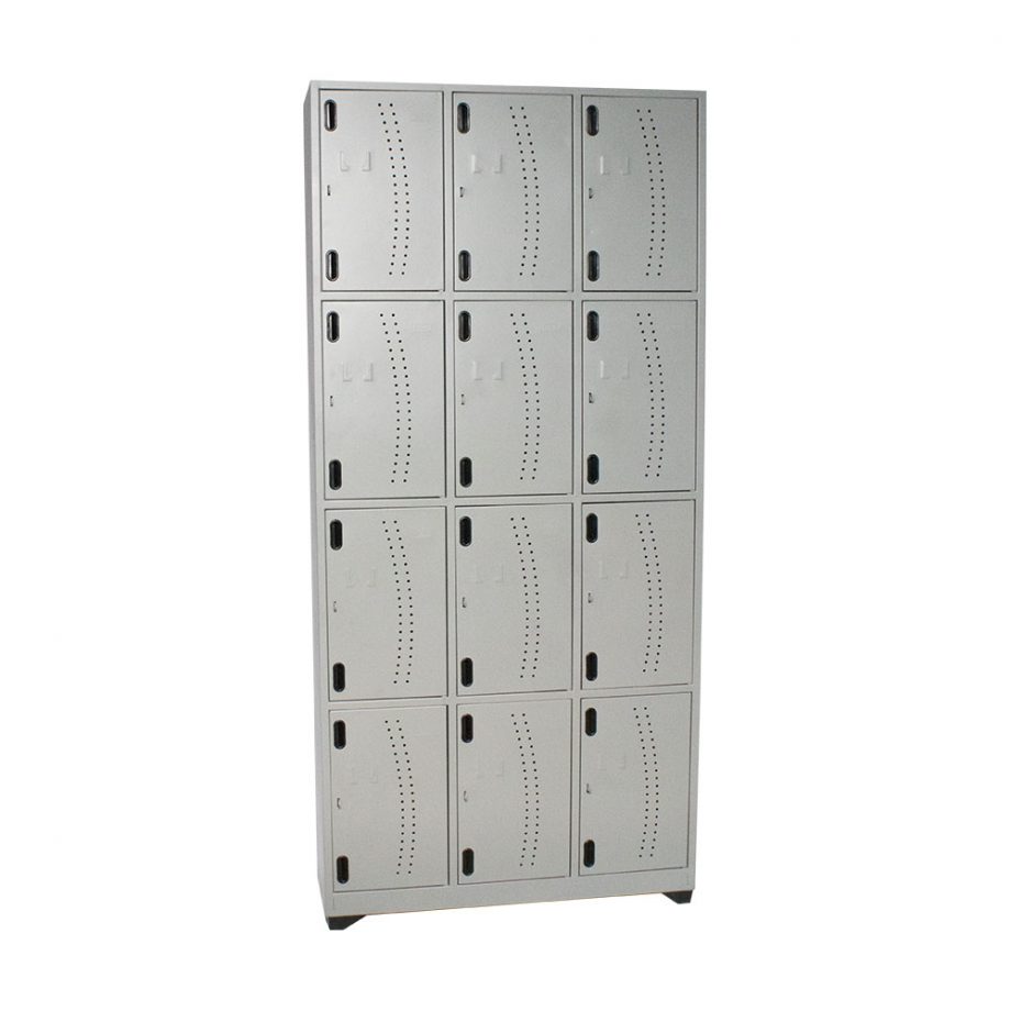 Locker metálicos de 12 puestos