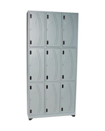 Locker metálicos de 9 puestos