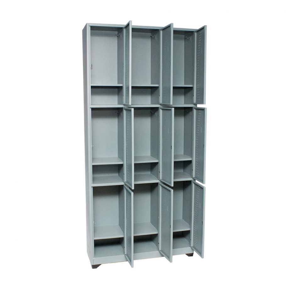 Locker metálicos de 9 puestos