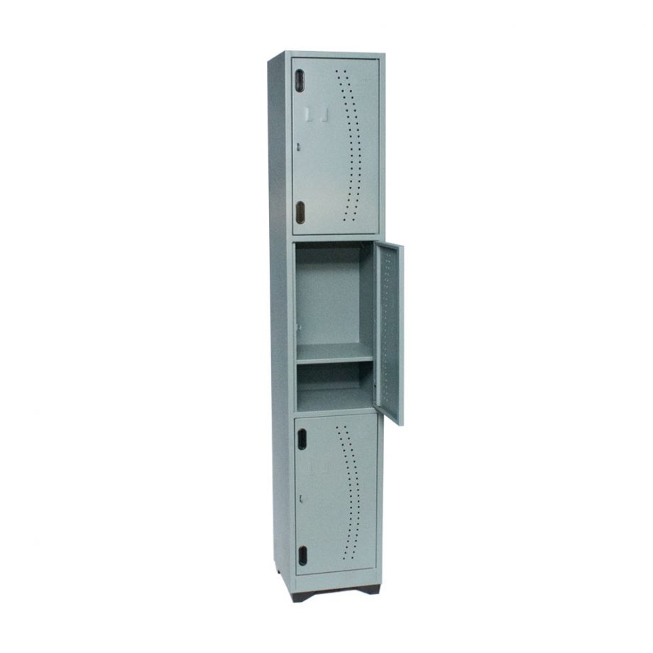 Locker metálicos de 3 puestos