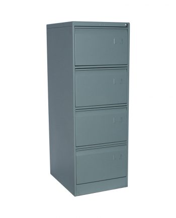 Archivador metálico de 4 gavetas