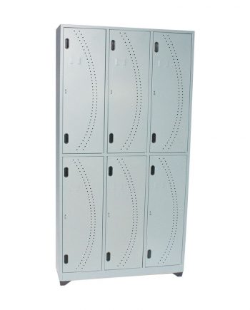 Locker metálicos de 6 puestos
